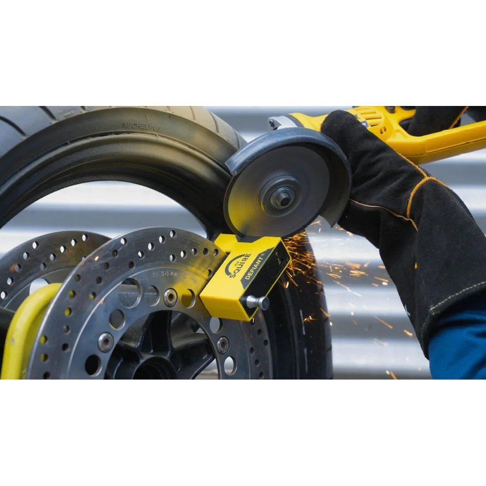Squire Defiant Motorcycle Brake Disc Lock Security Sold Secure