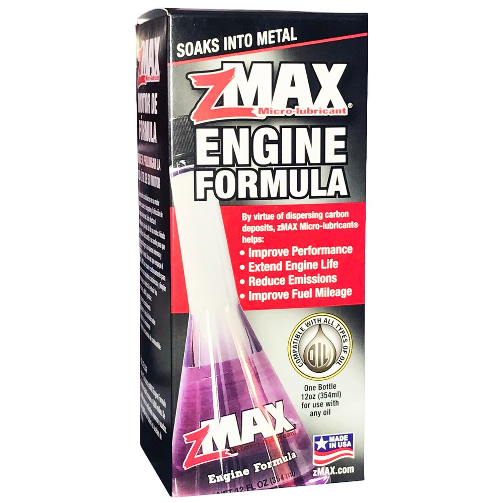 zMAX MICRO-LUBRICANT ENGINE TREATMENT FORMULA Improve Fuel Mileage Extend Life