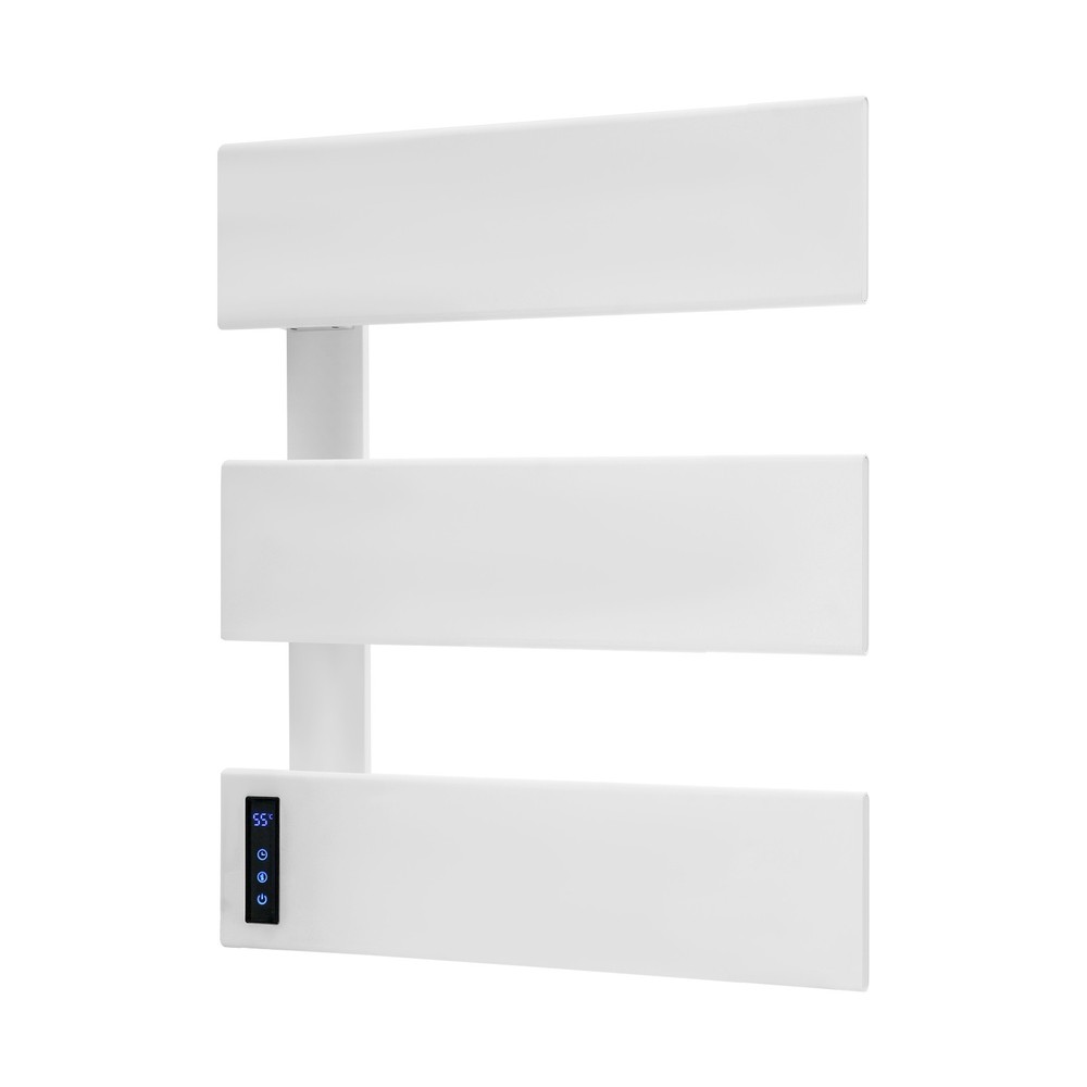 Electric Towel Rack, Wall-Mounted Heater with Timer & Temperature Control