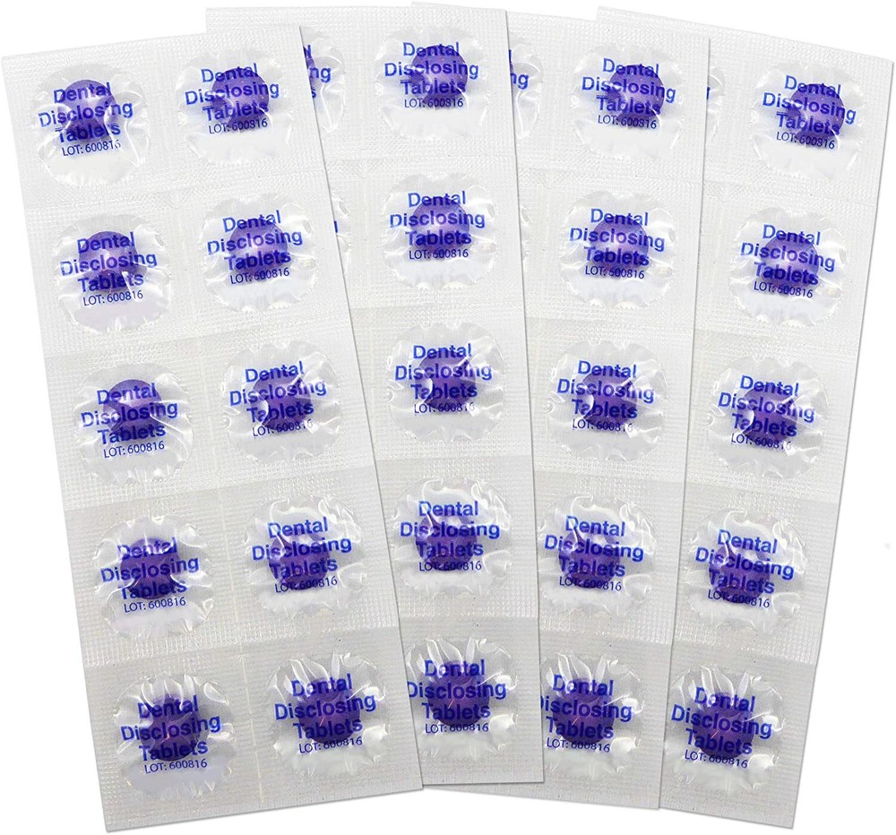 2 Tone Disclosing Tablets Pack of 40