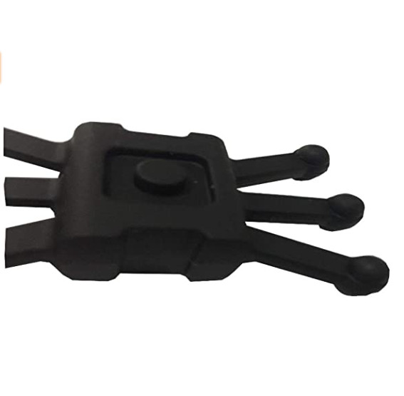 1PK Rubber Bow Limbs String Silencer bow stabilizer black for compound bow