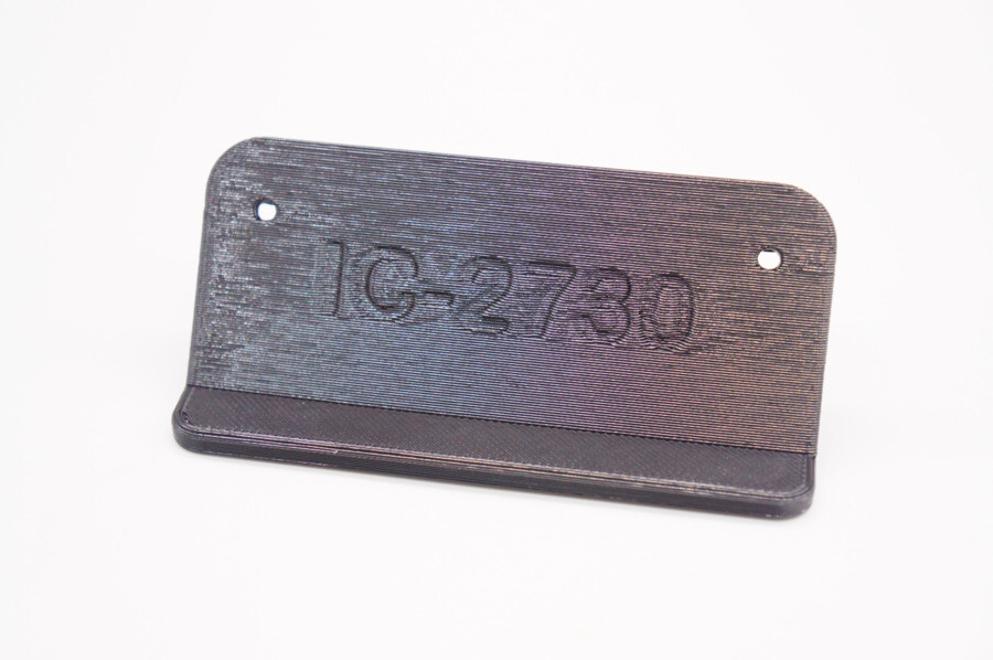 Custom Angled Desk Stand for Icom IC-2730 Control Panel