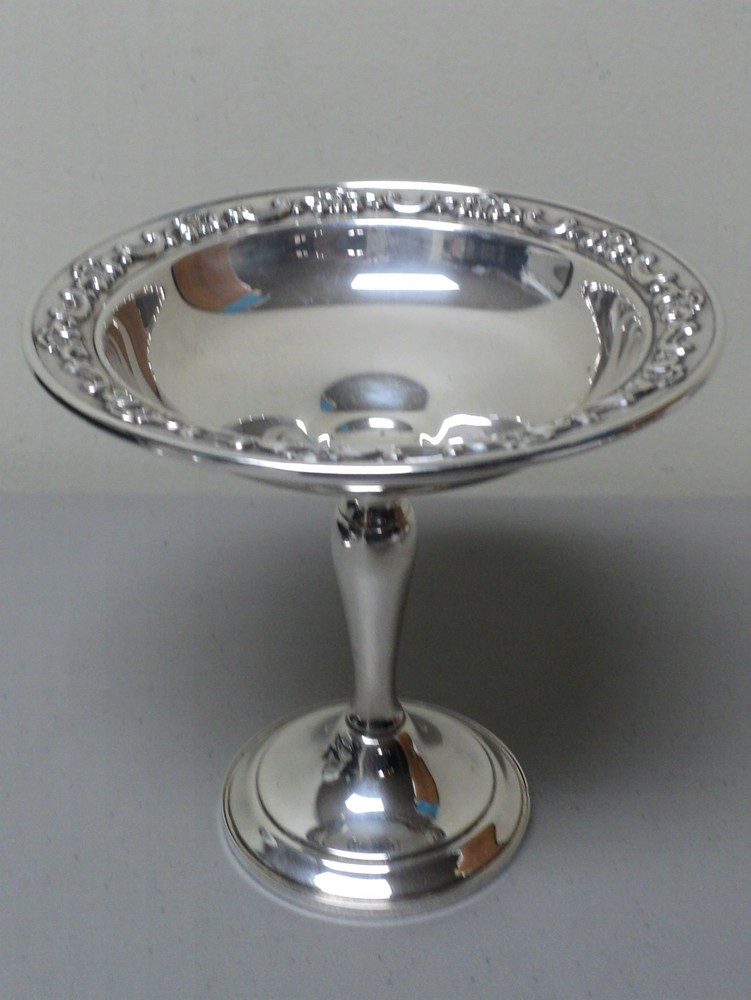 Gorham STRASBOURG Sterling Silver 6.25" Compote, #1140