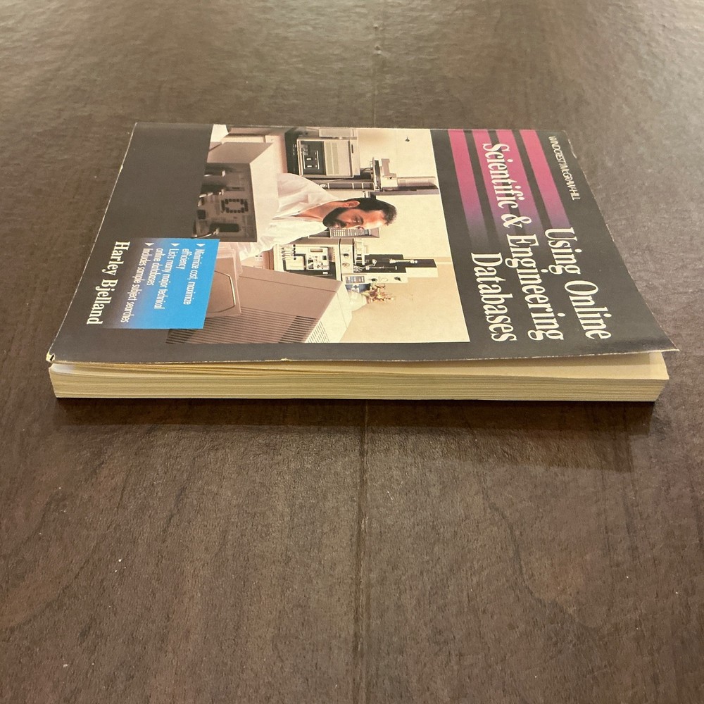 Using Online Scientific Engineering Databases Vintage Computing Textbook 1992