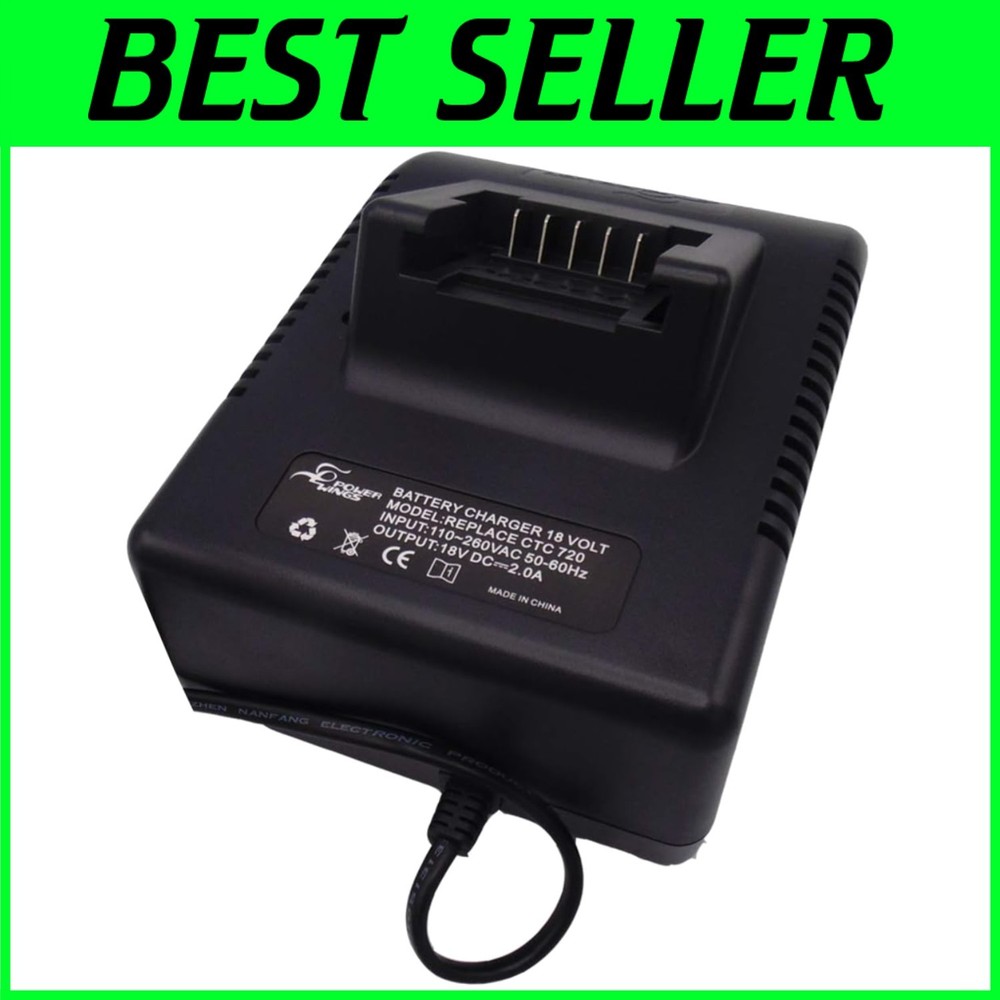 Replacement Charger for Snap on 18V Battery
