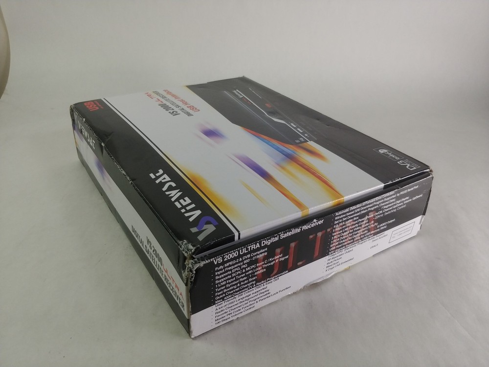 New VIEWSAT VS2000 Ultra Digital Satellite Receiver USB Host Interface