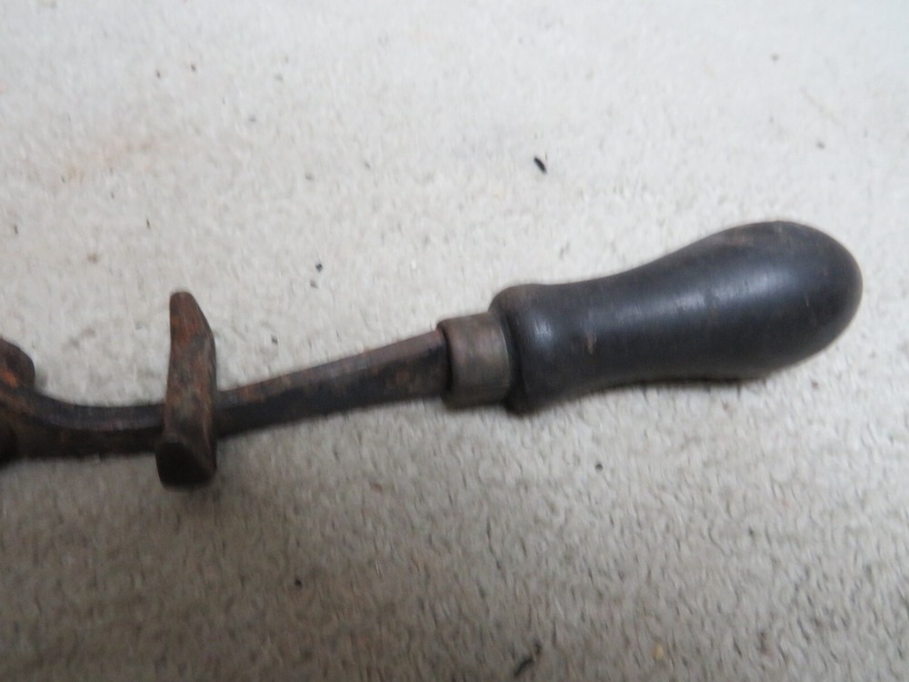 Antique Cast Iron Shot Gun Shell Reloader Roll Crimper Tool Handheld