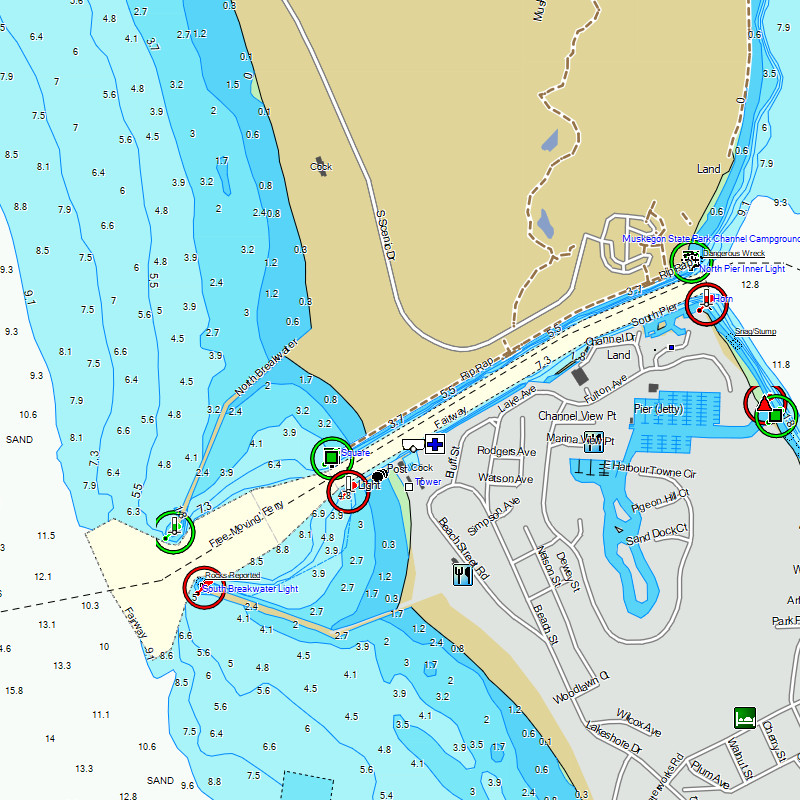 TrakMaps Marine Ontario - Garmin GPS Map
