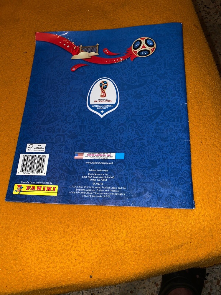 Panini WC 2018 Album Case