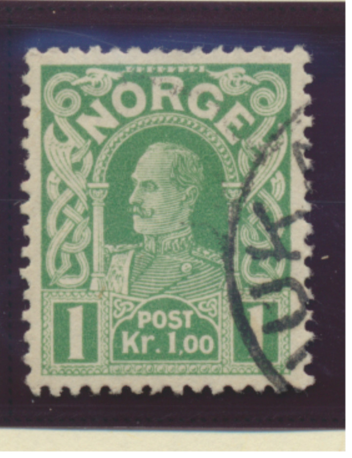 Norway Stamp Scott #70, Used