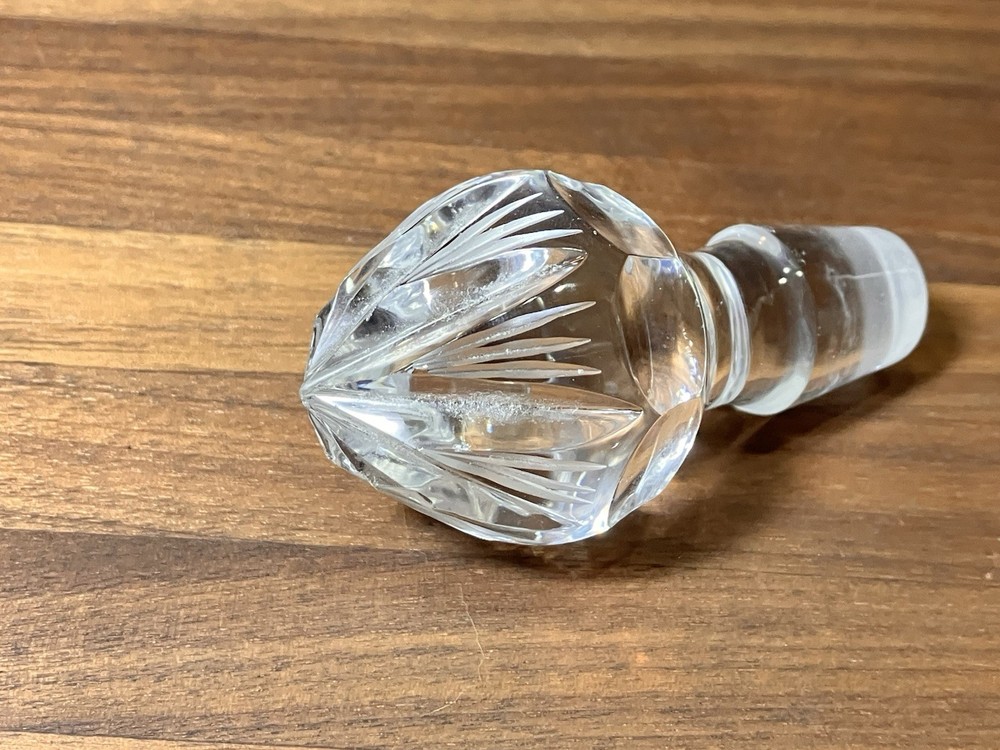 Vintage Cut Crystal Perfume Bottle