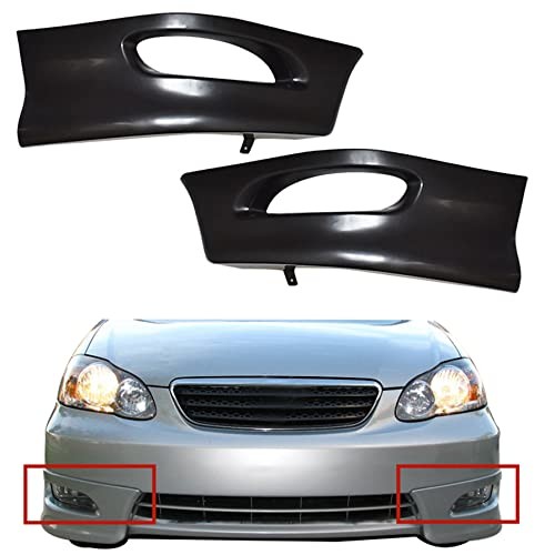 Front Bumper Lip Splitter Chin Spoiler S Style Front Wrap Angle Body Set