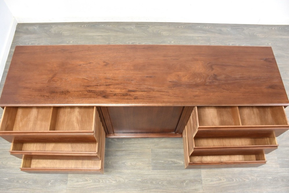 Danish Modern Teak Sideboard Credenza Mid Century