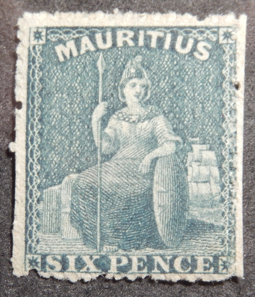 Mauritius Scott # 22, Mint No Gum