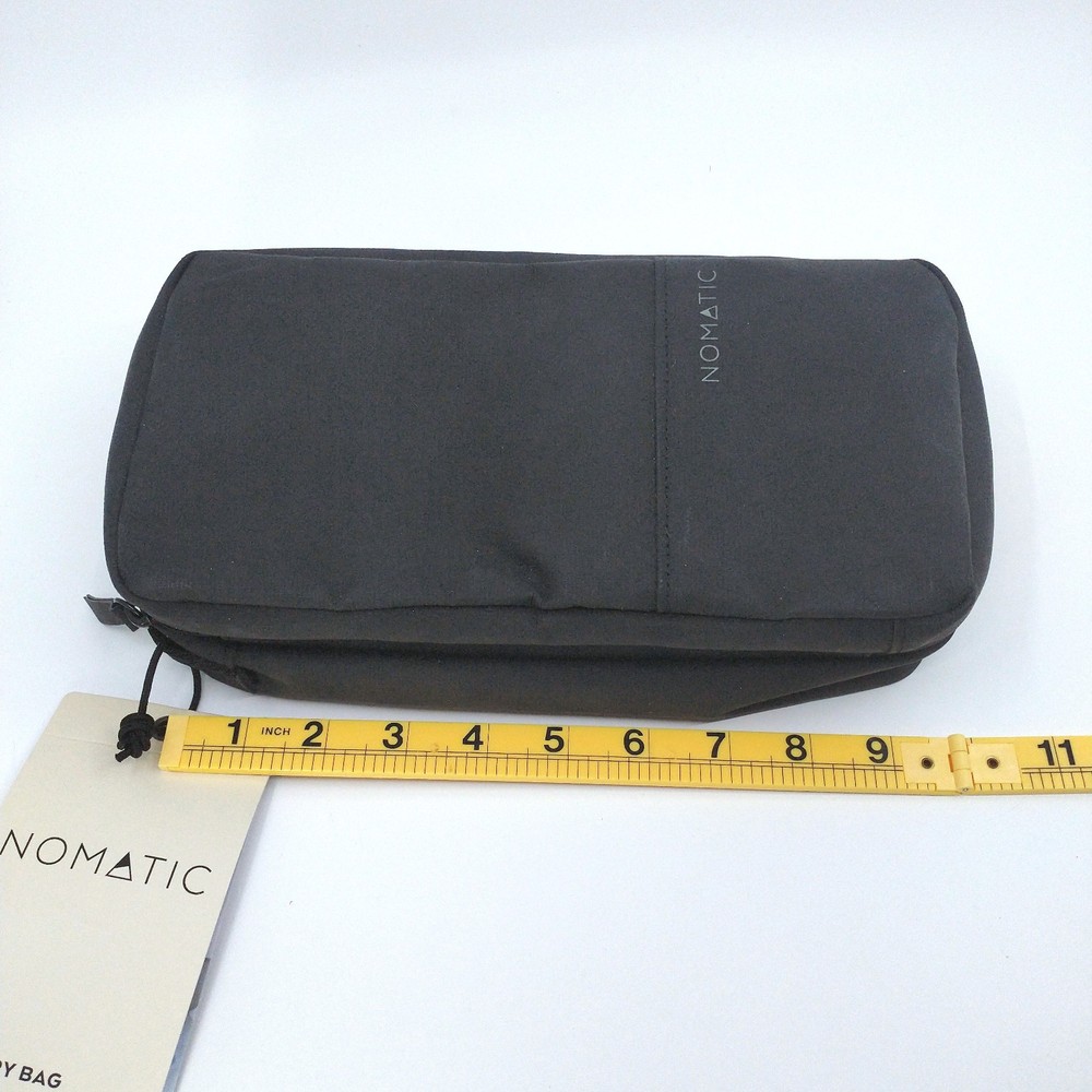 Nomatic Toiletry Bag - Black - Water Resistant, Adjustable Hanging Strap READ