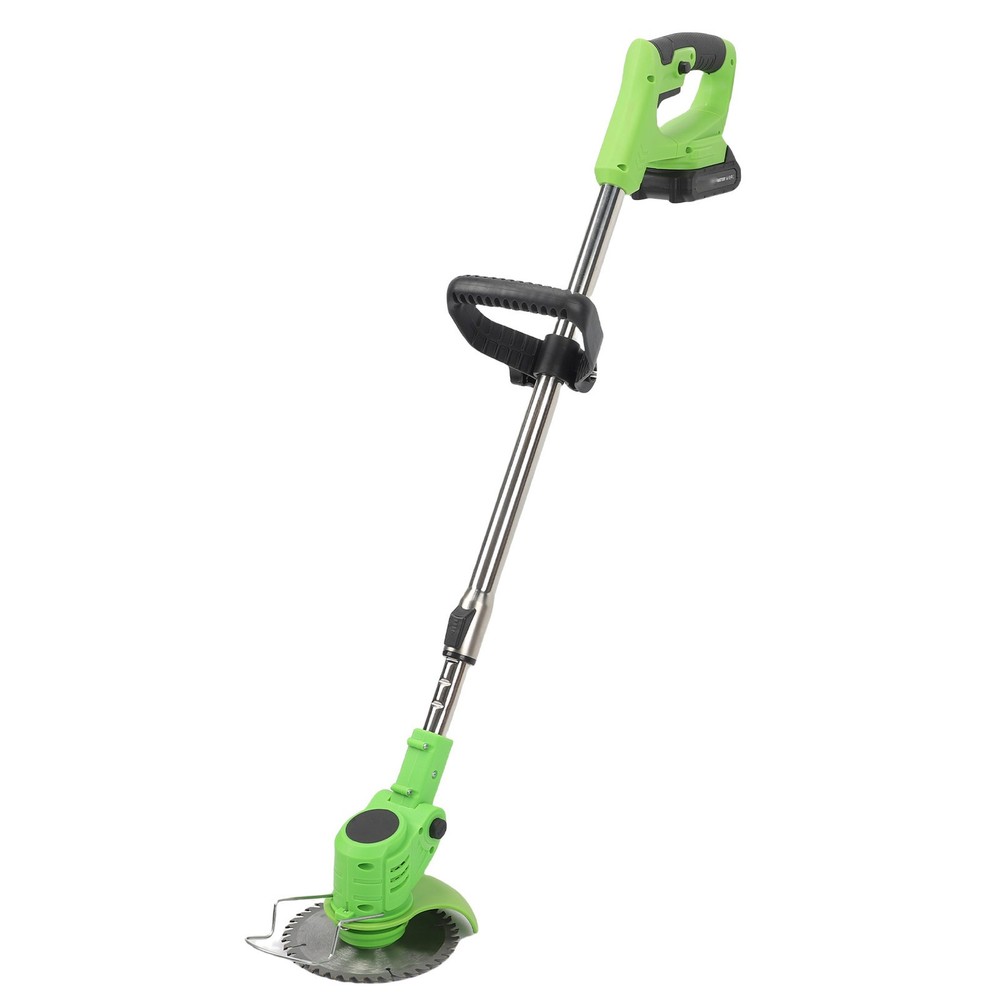 Cordless String Trimmer Brushless Electric Grass Cutter with Telescopic Handle