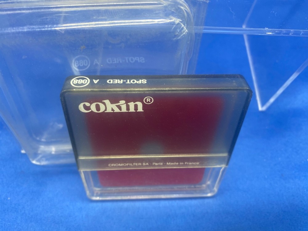 Cokin filter size A 068 spot red, in opened original hard case