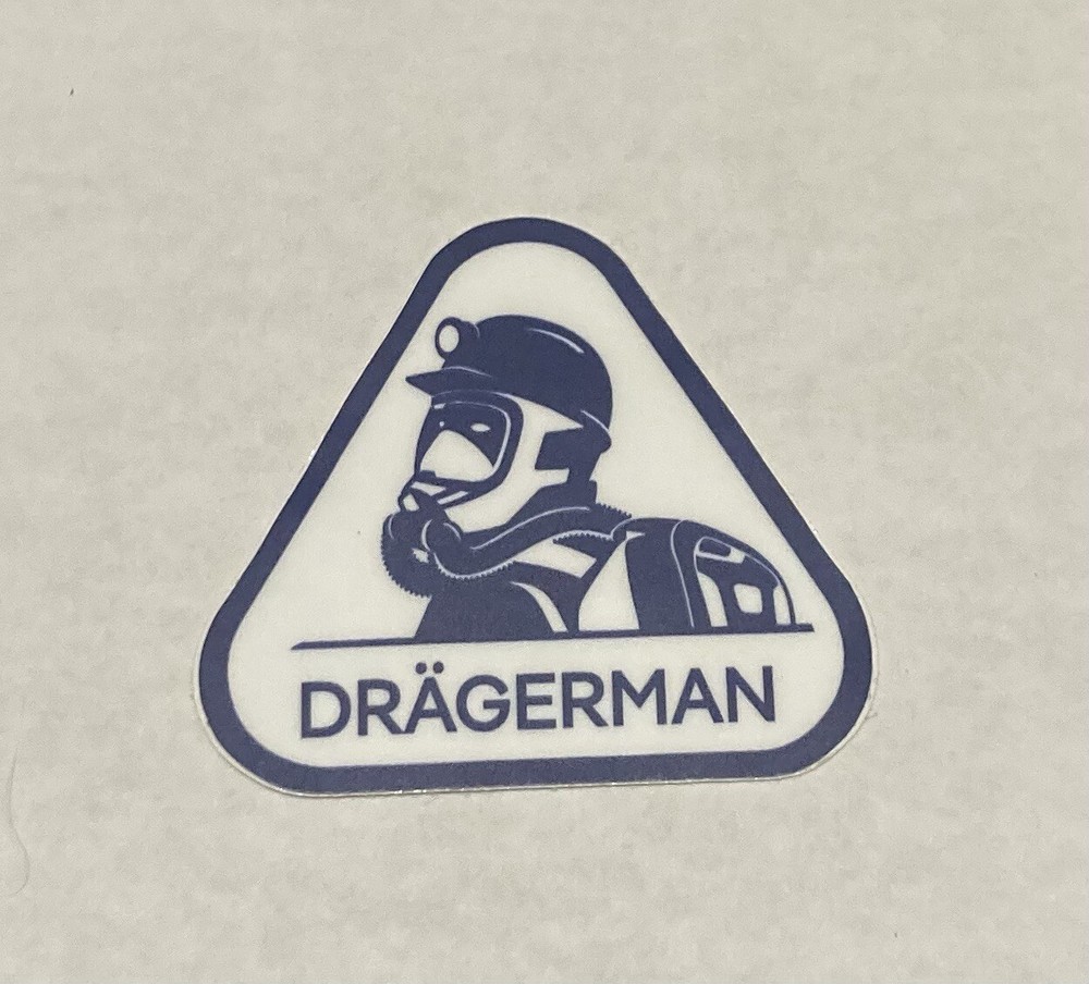 Dragerman Coal Mining, Mine Rescue Sticker