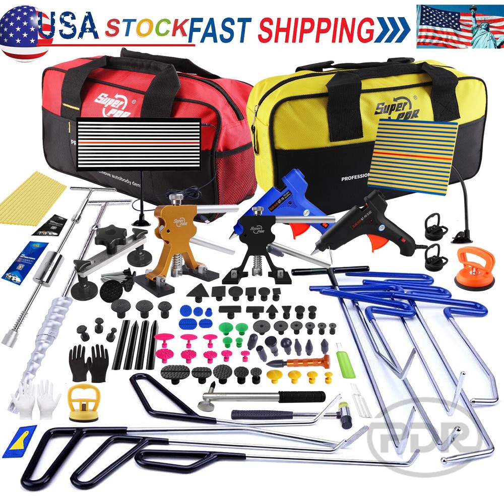 PDR Full Set Tool Dent Repair Kit Paintless Dent Removal Tools Dent Puller Kit