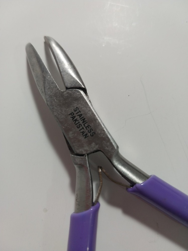 5" Micro Mini Bent Nose Pliers