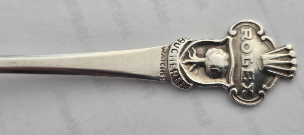 SUPER RARE Spoon Rolex Bucherer ST.MORITZ