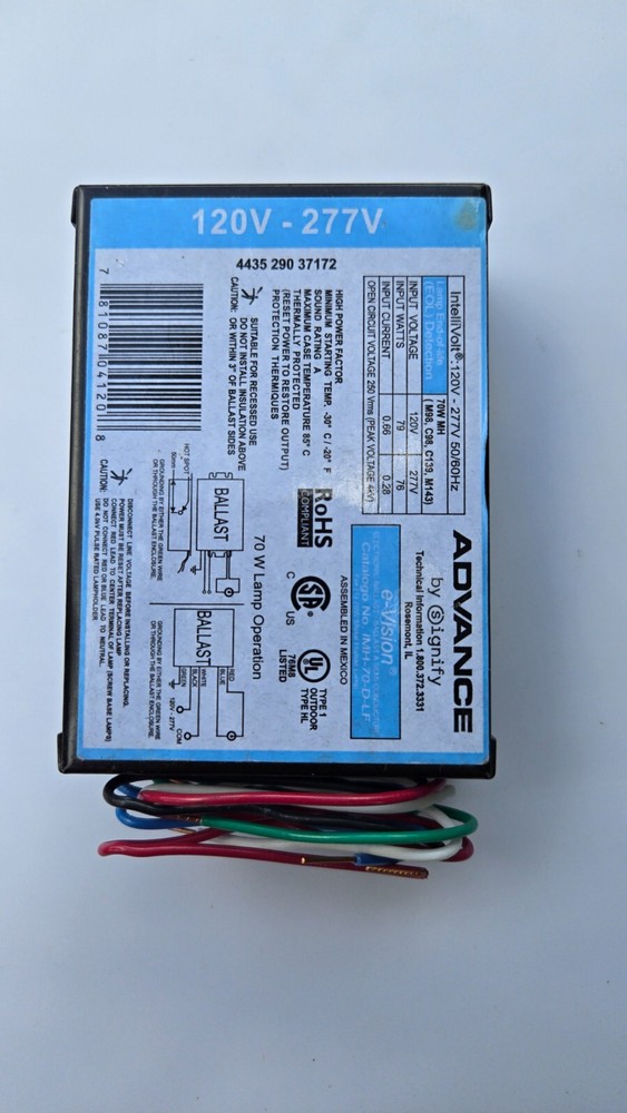 Advance Transformer IMH70DLFM Ballast