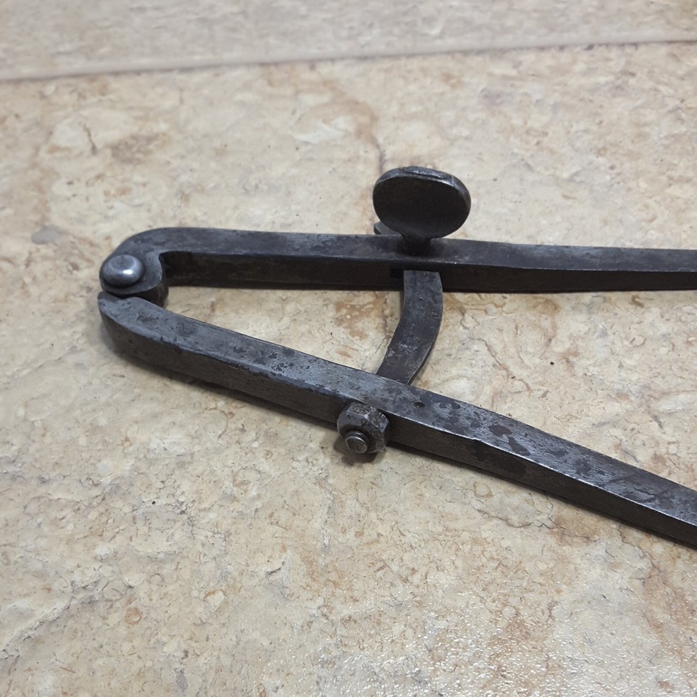 Antique Vintage Measuring Compass Divider Caliper