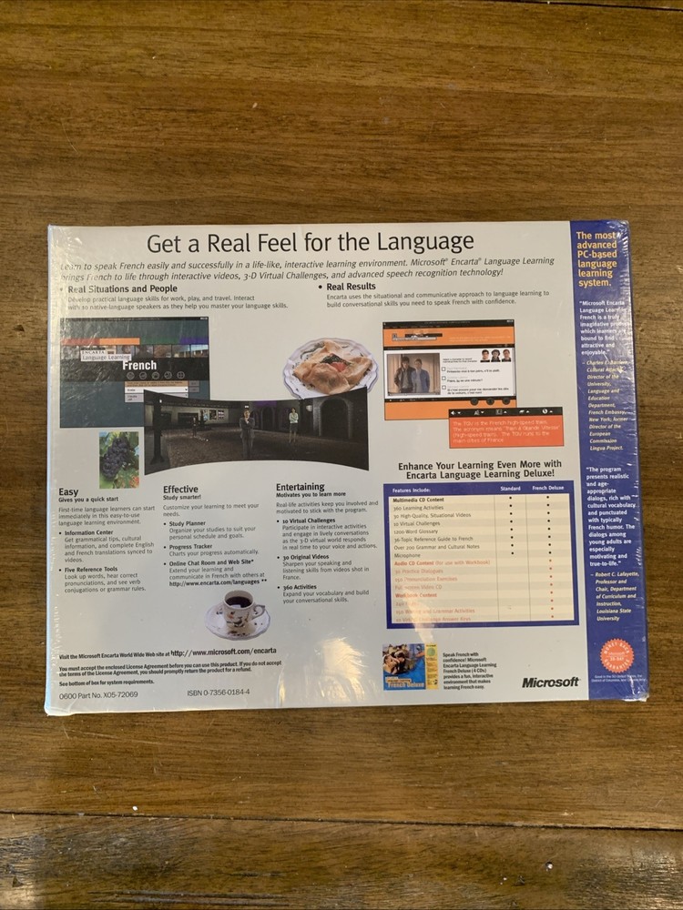 Microsoft Encarta Language Learning: French Deluxe [CD-ROM]