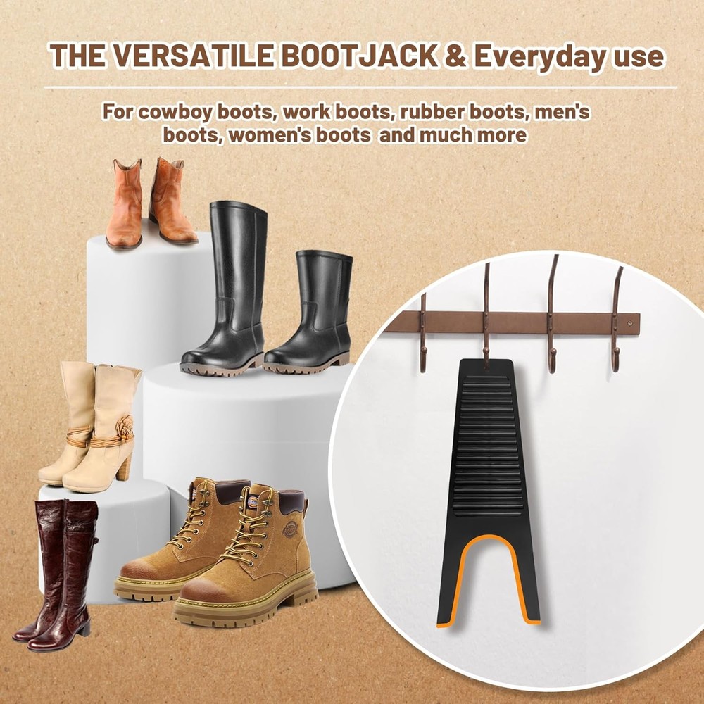 Boot Jack,Boot Remover for Cowboy Boots,Boot Puller for Waders and Work Boots