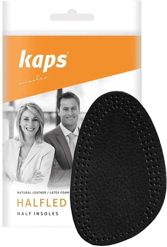 Kaps Halfled Half Insoles - Comfortable Leather & Latex - Inserts