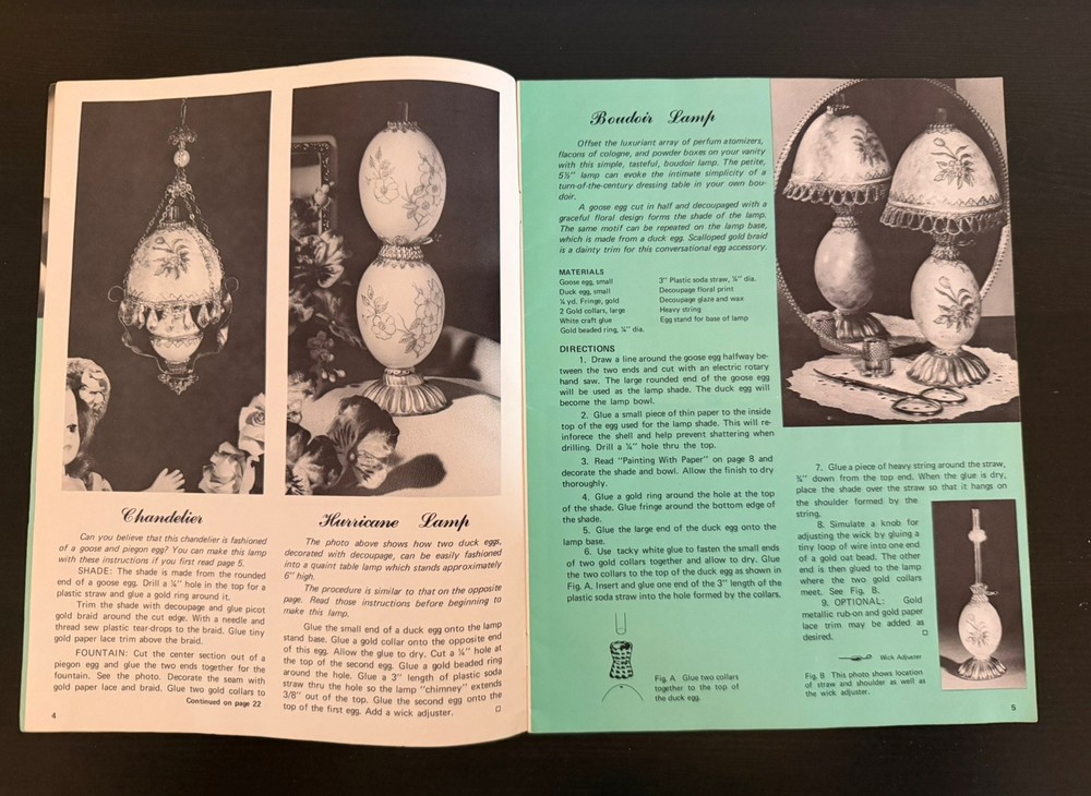 Egg-citing Ideas: A Craft-Course Book Vintage Eggery Egg Decorating