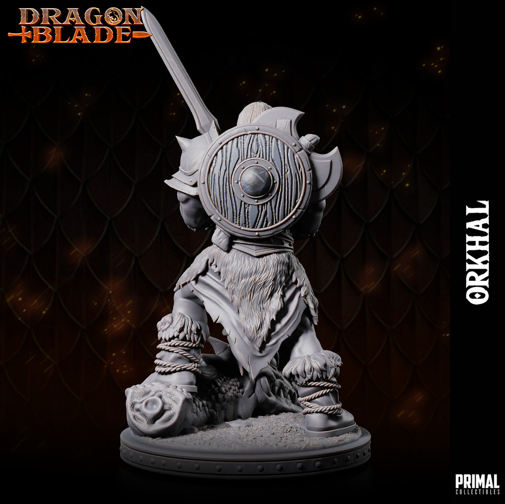 Barbarian Orc Orkhal | Primal Collectibles |