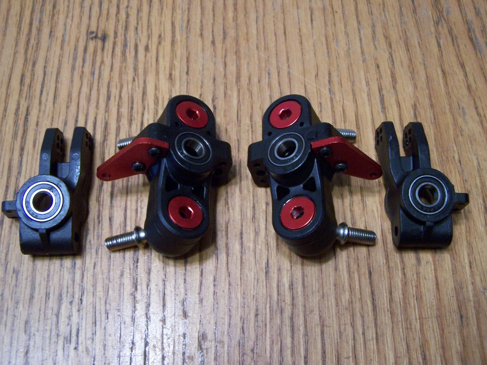 Arrma 1/7 V2 Infraction Front Steering Block Rear Upright Knuckles Coarse Thread