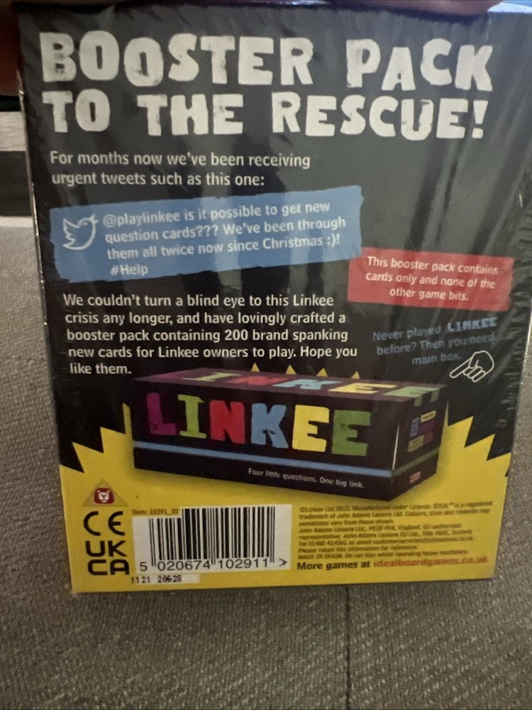 Linkee Booster Pack Sealed Box