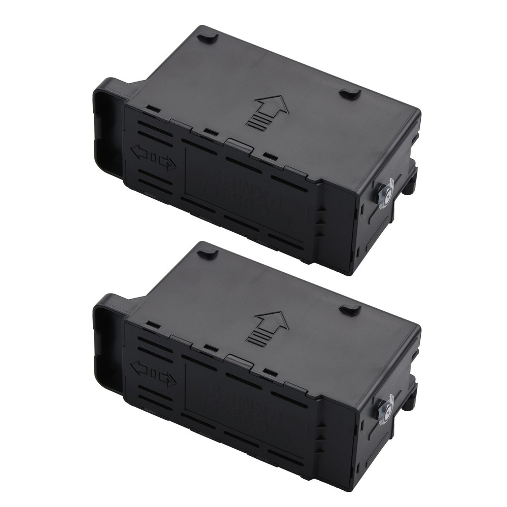 2* C9345 Maintenance Box For Epson EcoTank L Printer Waste Ink Pad Replace