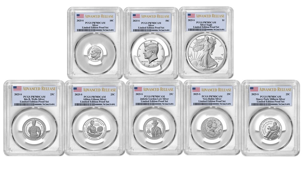 2025 S Silver Limited Edition Proof Set PCGS PR70DCAM Advanced Release #695