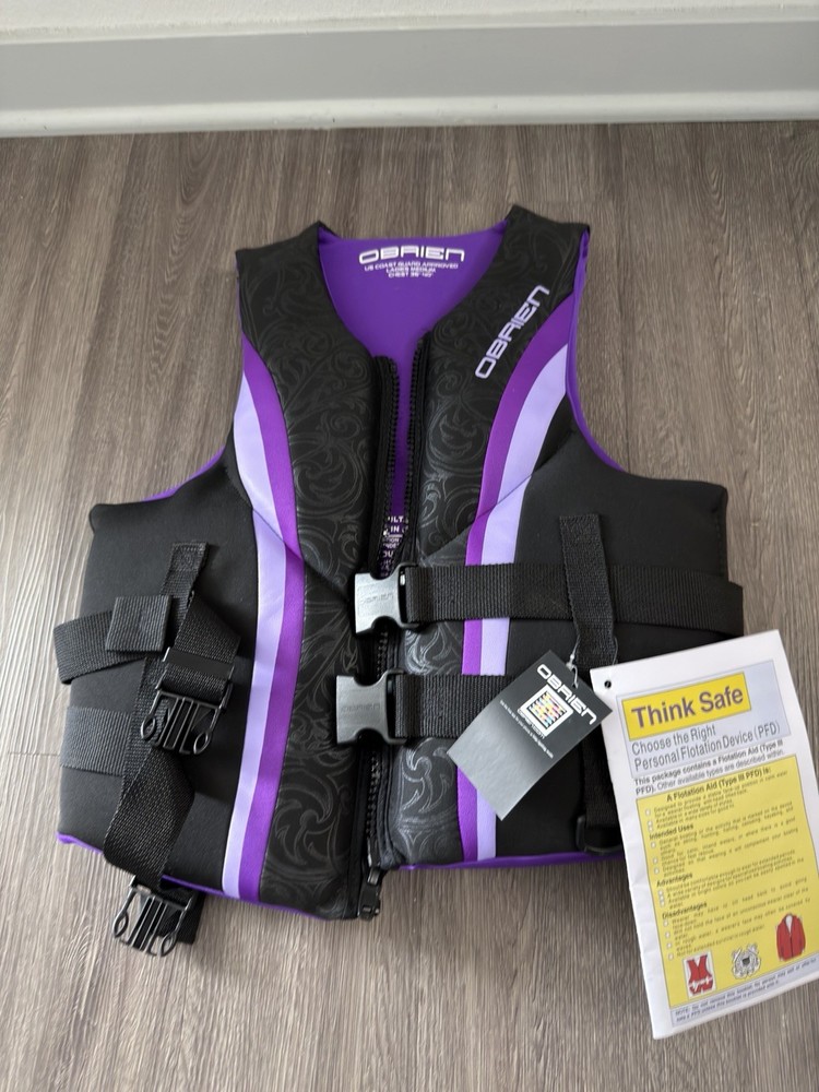 NWT OBRIEN Ladies Impulse Hinge - Purple - Medium M