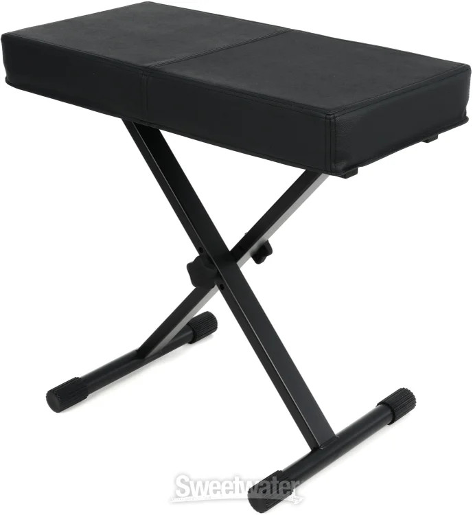 Gator Frameworks GFW-KEY-BNCH-1 Standard Black Keyboard Bench