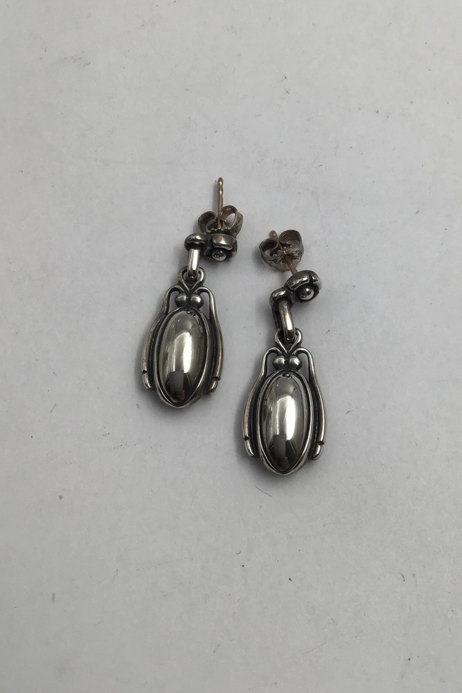 Georg Jensen Sterling Silver Anniversary studs 2009 (Silverstone)