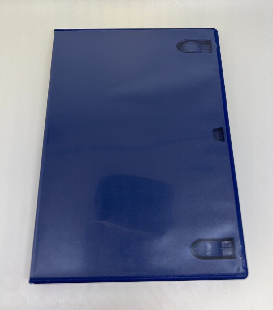 3 PCS NEW 14MM SOLID BLUE SINGLE DVD CASE, BL71-3H
