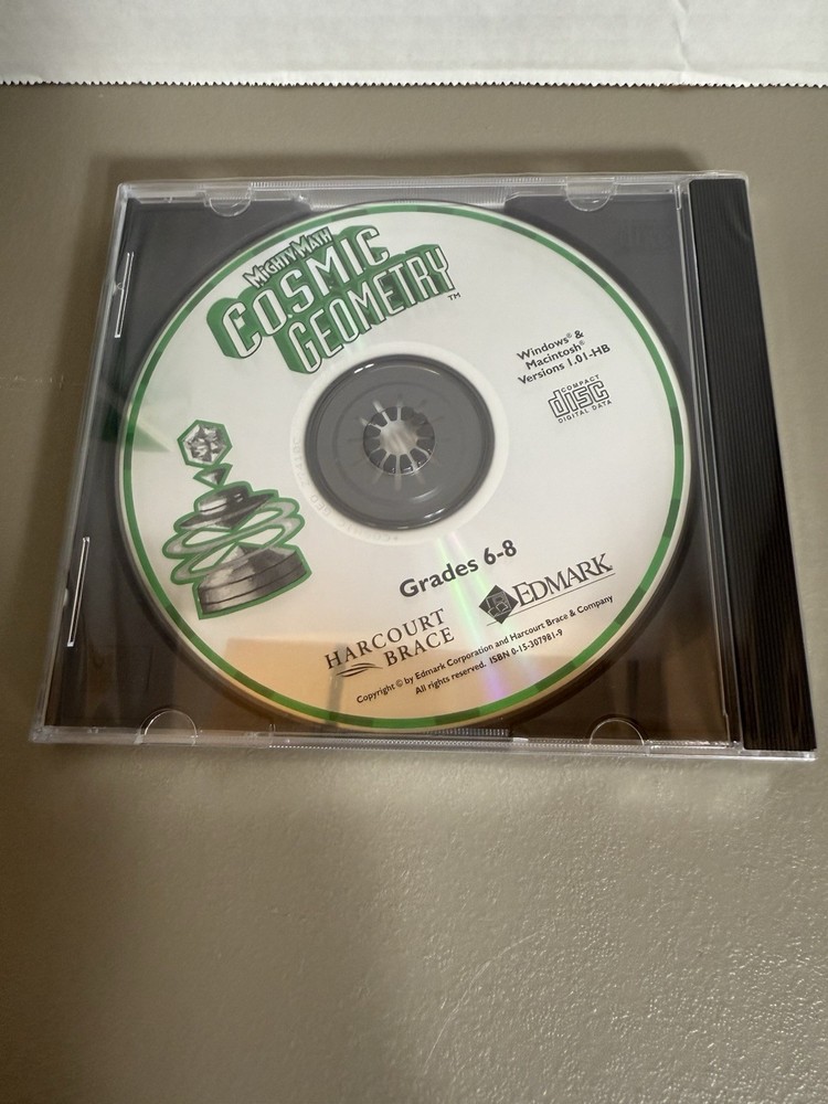 Vintage Math Advantage Mighty Math "Cosmic Geometry" Grades 6-8