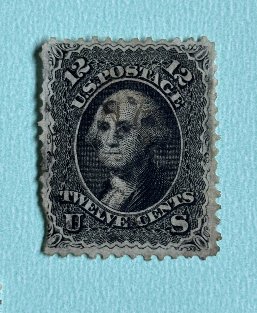 US 1861 George Washington  12 Cent Stamp Scott #69