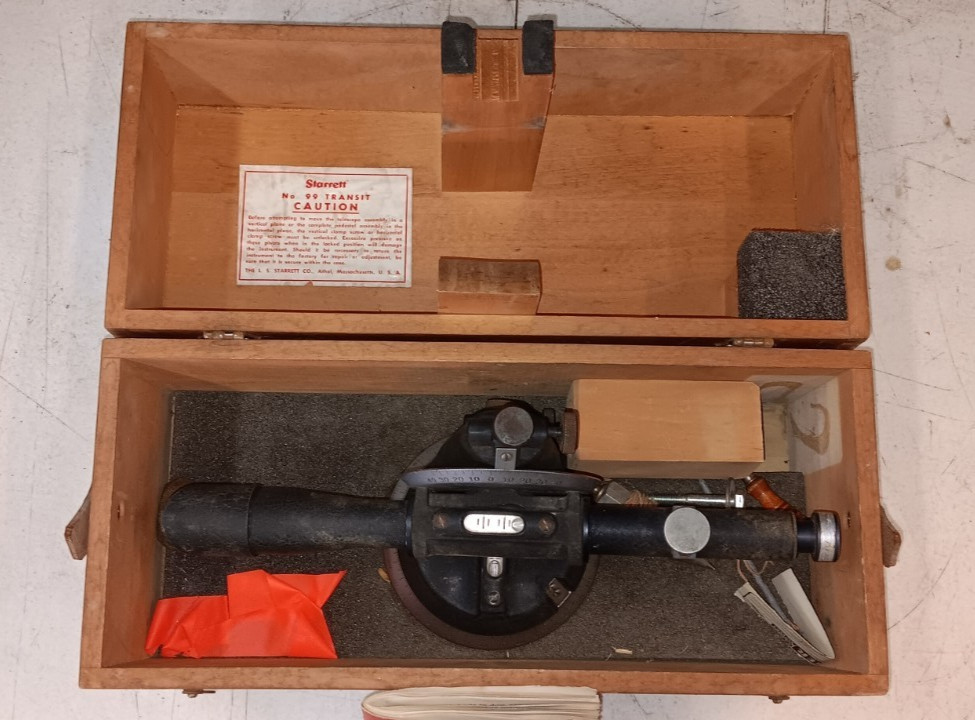 Vintage Starett Transit & Level No. 99