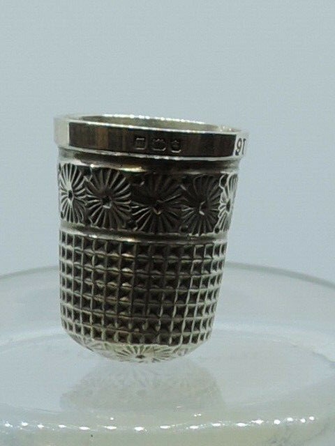 Silver Thimble HM Birmingham 1911