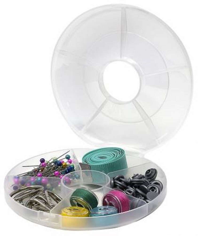 Dritz Storage Tower 5 Removable Containers 5 Dided Compartments