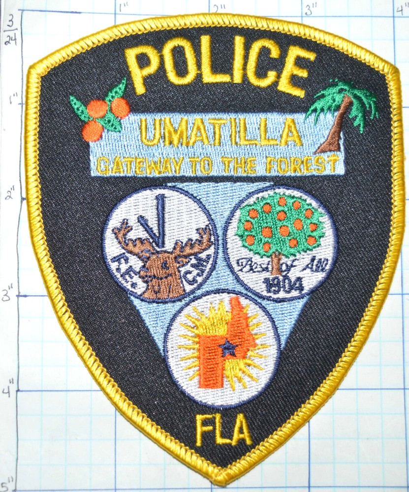 FLORIDA, UMATILLA POLICE DEPT V2 PATCH
