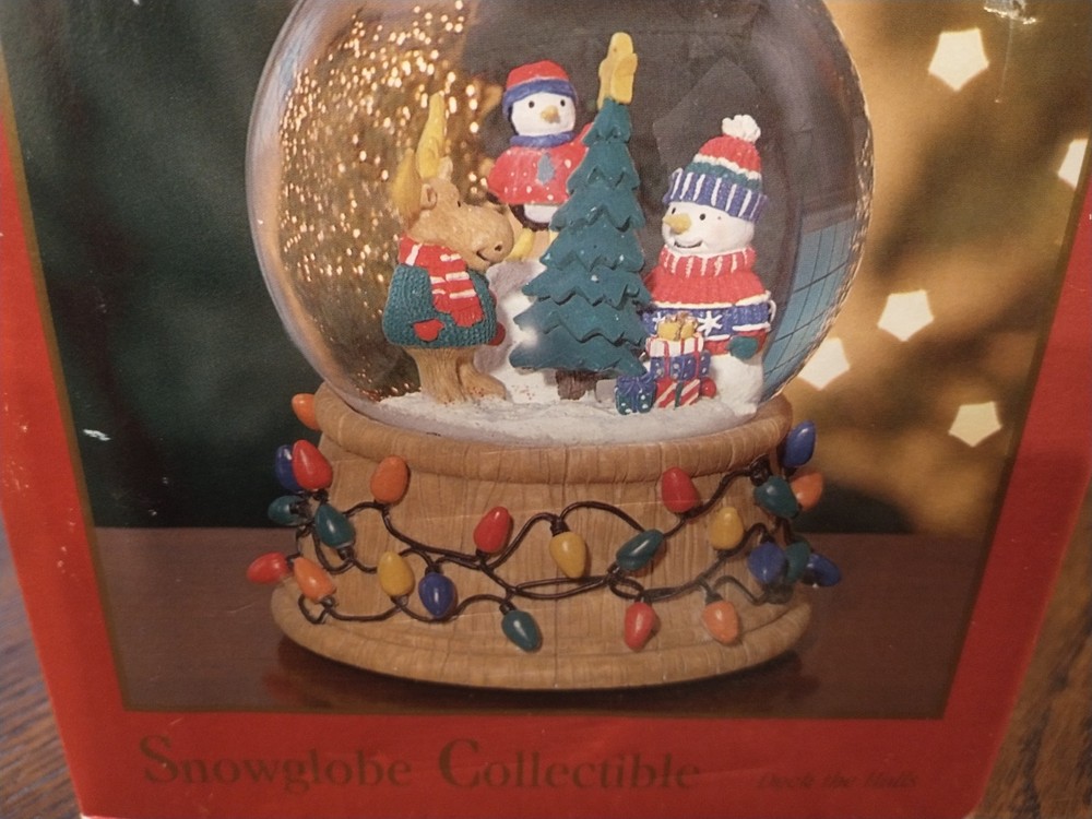 St. Nicholas Square Snowglobe Collection. Used in Box.