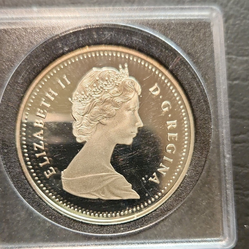 Canada 1989 $1 Mackenzie River Silver Proof Coin Uncirculated