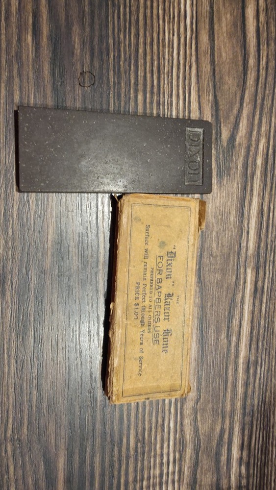 Vintage Dixon Razor Hone Read!!!