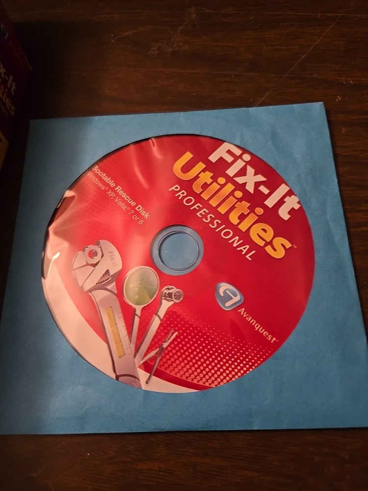 NEW Fix-It Utilities Professional Software - 5 PC License by Avanquest (2015)